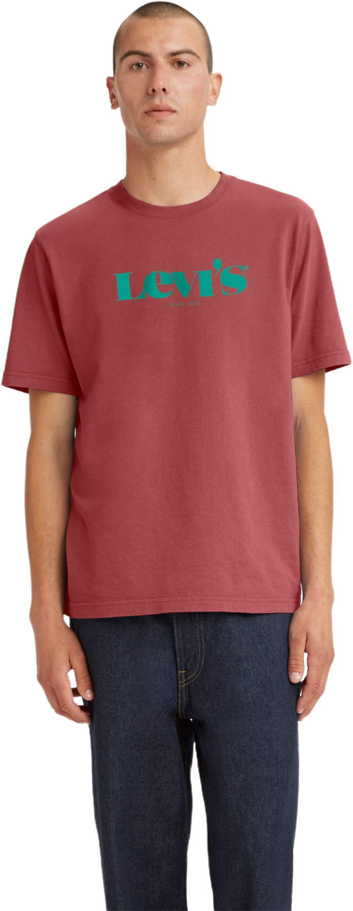 

Футболка мужская Levi's 16143-0352 красная 2XL, 16143-0352