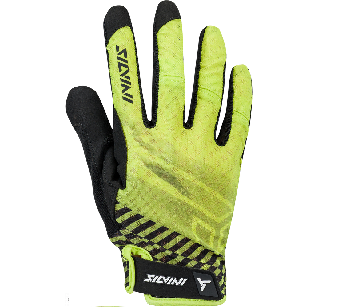 фото Перчатки silvini gattola lime/black (us:xxl)