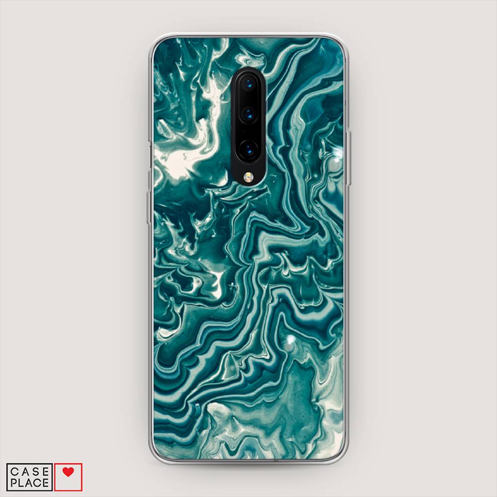 

Чехол Awog на OnePlus 8 / ВанПлас 8 "Минералы 4", Голубой, 151250-3