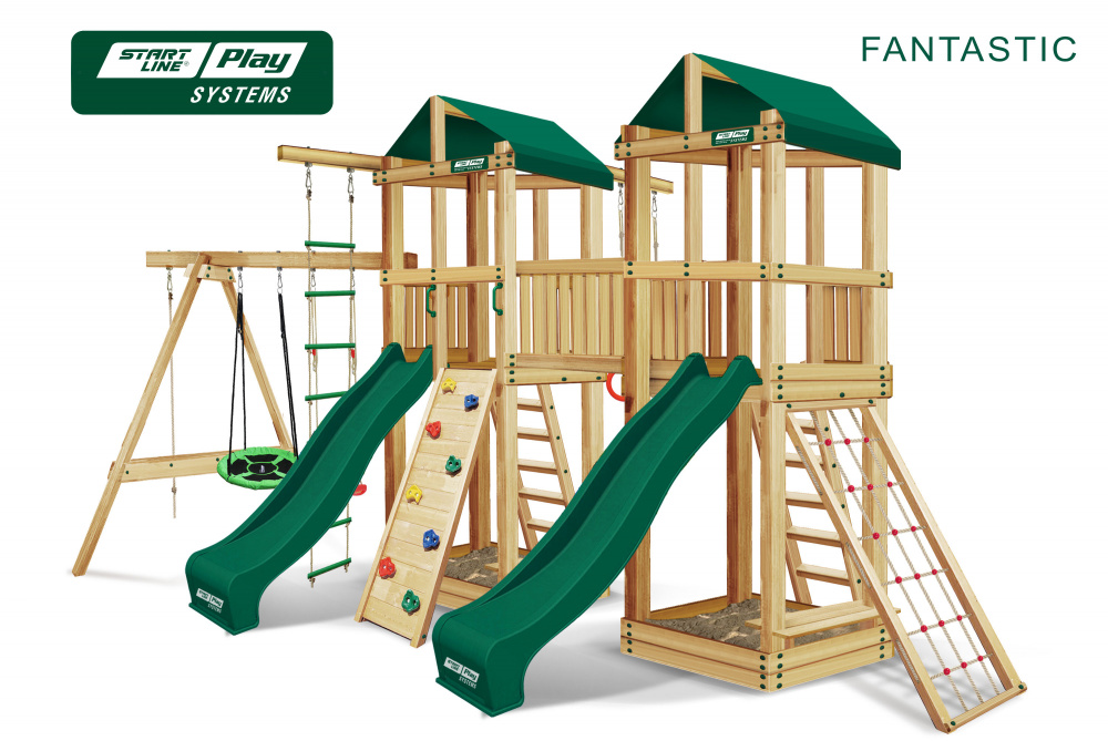

Детский городок FANTASTIC эконом (green)