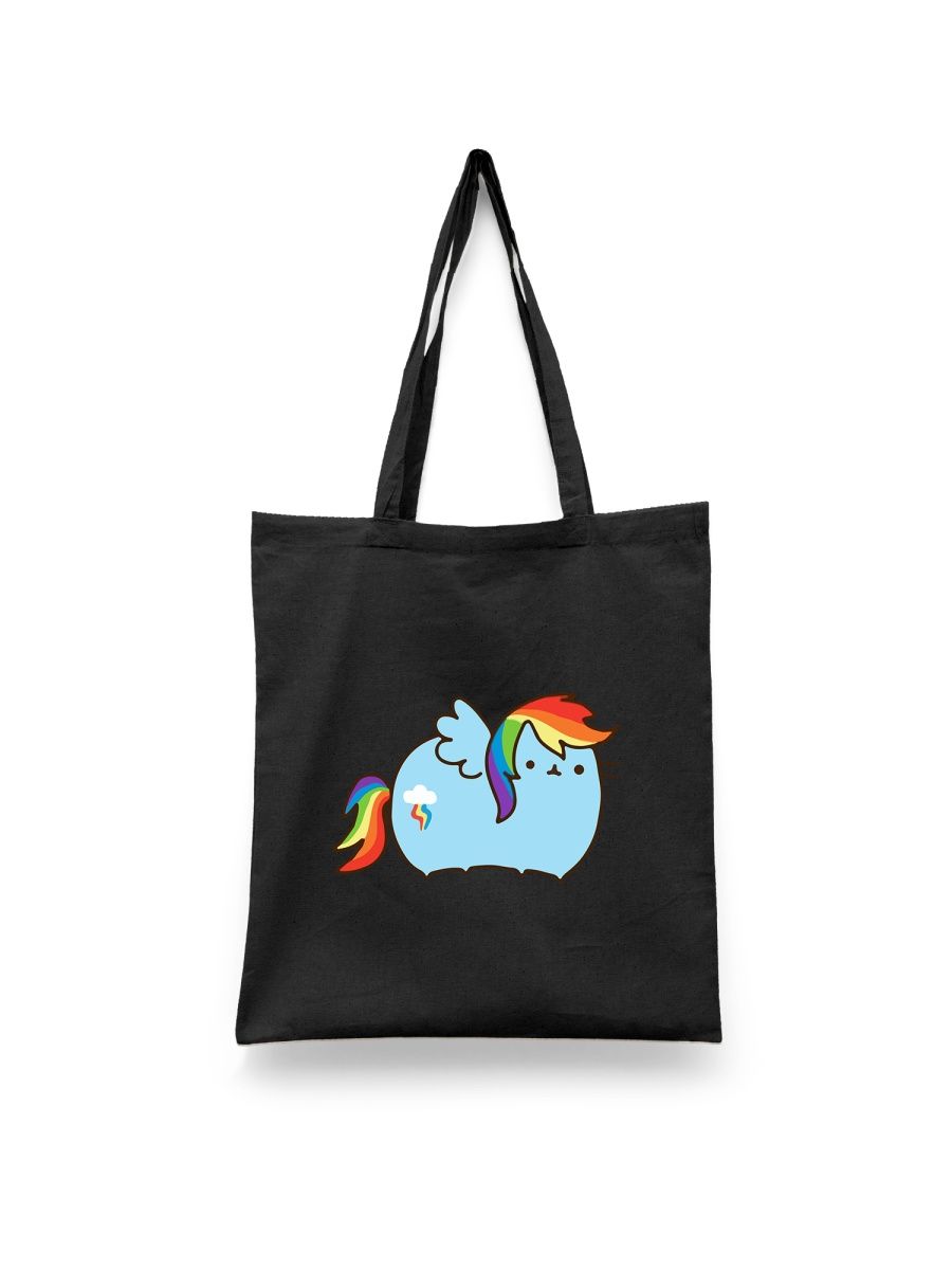 фото Сумка шоппер унисекс сувенирshop my little pony/кот пушин 1, черный