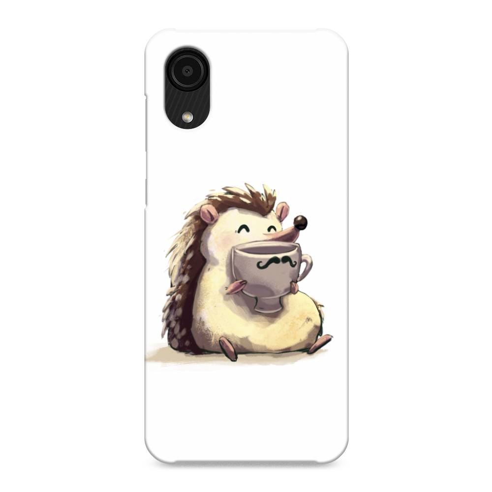 

Пластиковый чехол "Еж кофеман" на Samsung Galaxy A03 Core, 2104720-7
