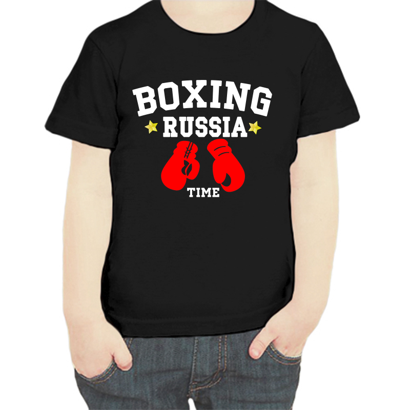 

Футболка мальчику черная 34 р-р boxing russia time 2, Черный, fdm_rossiyskiy_boks.534