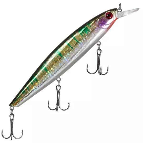 

Воблер GC (Grows Culture) Balisong Minnow 130SP 130мм. 25,5гр. #24, Зеленый;серебристый, Balisong Minnow