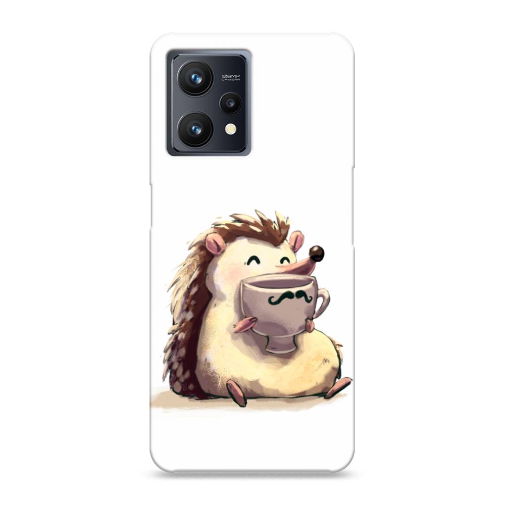 

Пластиковый чехол "Еж кофеман" на Realme 9 Pro Plus, 258720-7