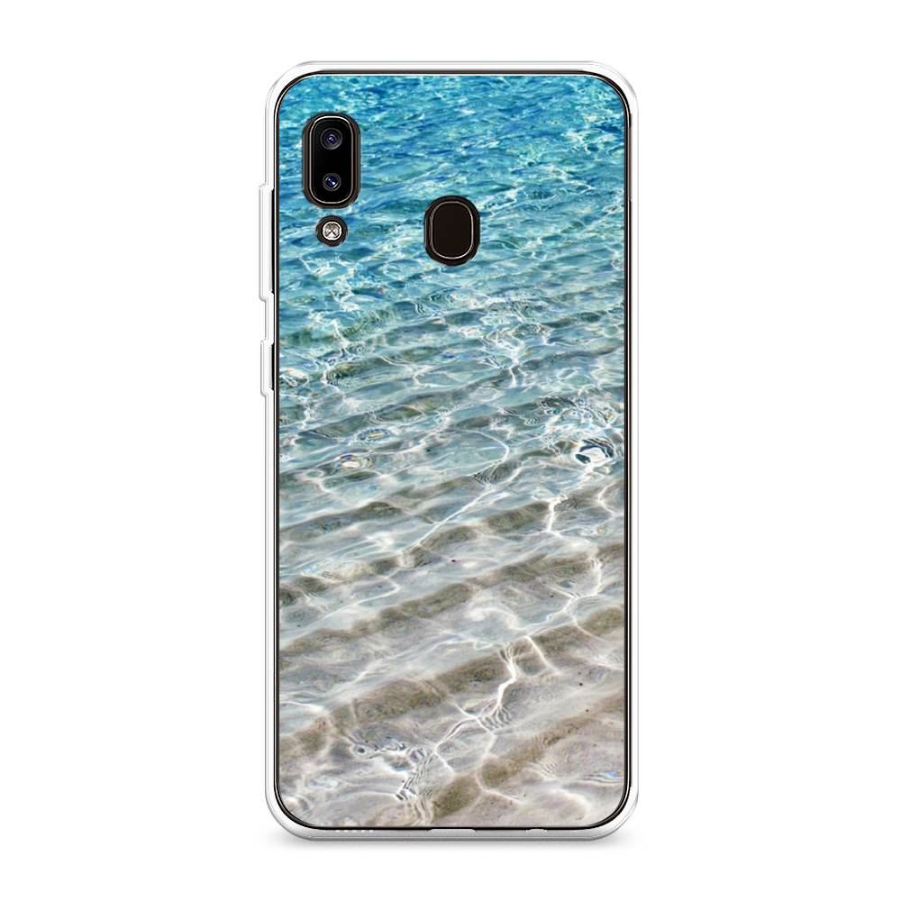 

Чехол Awog на Samsung Galaxy A20/A30 "Волны 10", Разноцветный, 27650-4