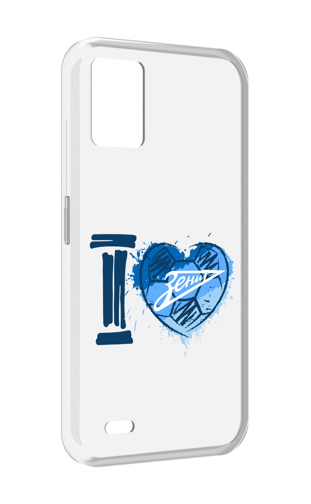 

Чехол MyPads ФК я люблю зенит для UMIDIGI Bison 1, Прозрачный, Tocco