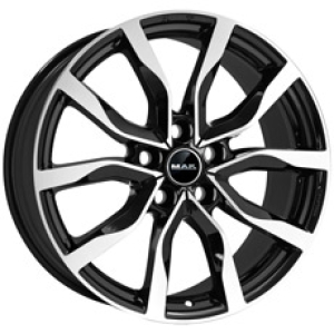 

Колесный диск MAK Highlands 8,0/R18 5*108 ET45 d63,4 Black Mirror [F8080HIBM45GD3X], Highlands