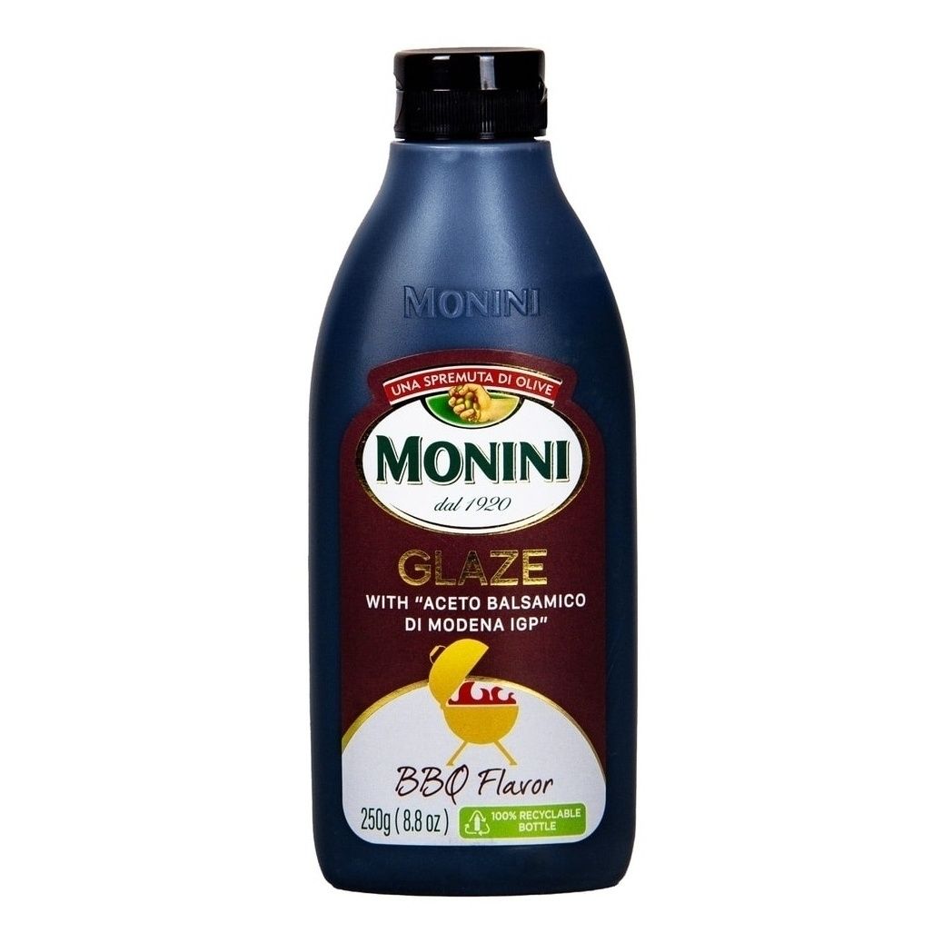 Соус Monini Glaze Balsamic BBQ Flavor бальзамический 250 мл