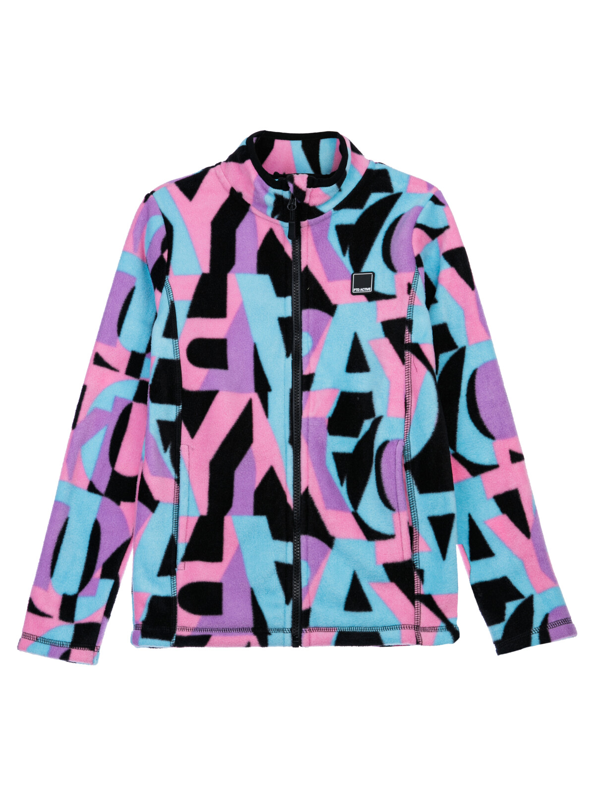 Куртка трикотажная для девочек PlayToday, цветной, 146