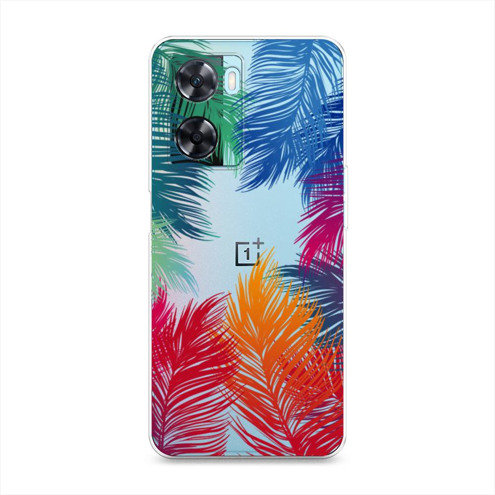 

Чехол Awog на OnePlus Nord N20 SE "Рамка из перьев", Красный, 153450-4