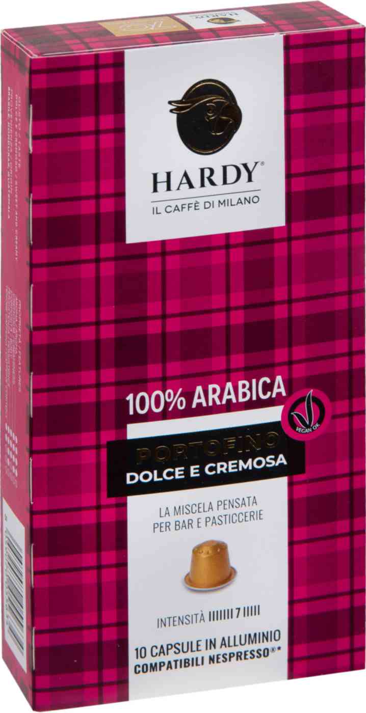 Кофе Hardy Portofino Dolce e Cremos в капсулах 5 г х 10 шт 500₽