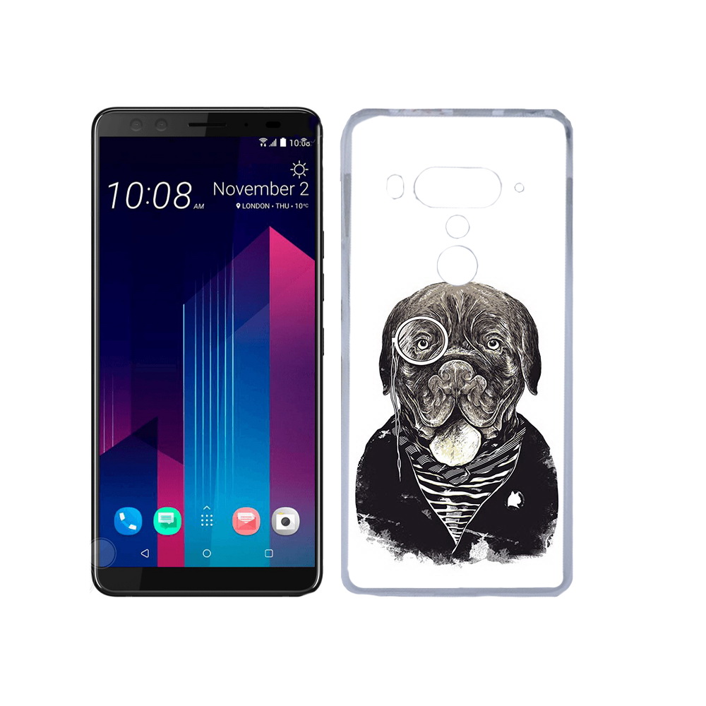 

Чехол MyPads Tocco для HTC U12+ солидный песик, Прозрачный, Tocco