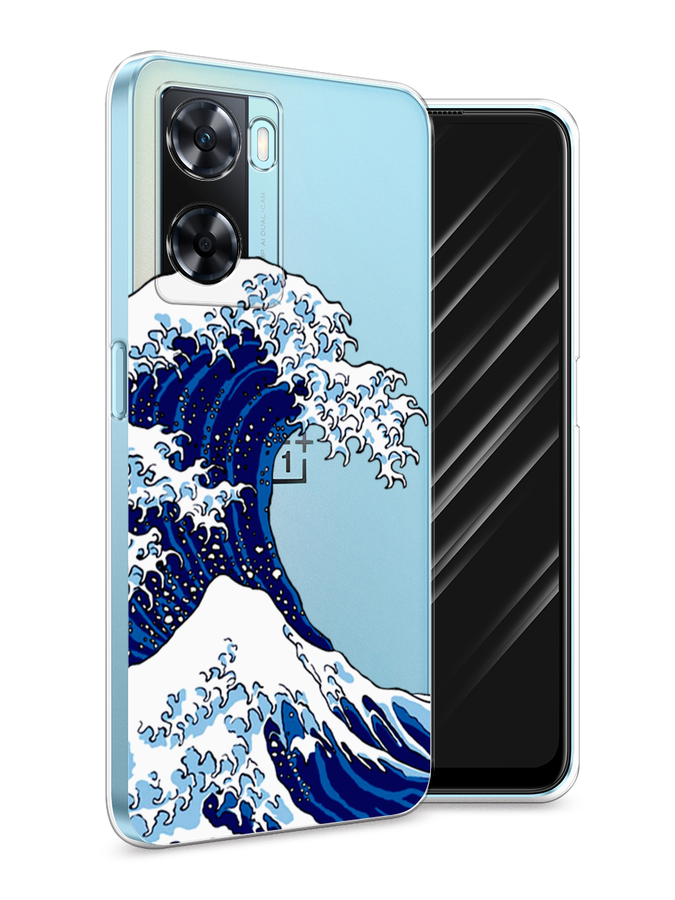 

Чехол Awog на OnePlus Nord N20 SE "Волна в Канагаве", Синий;белый, 153450-4