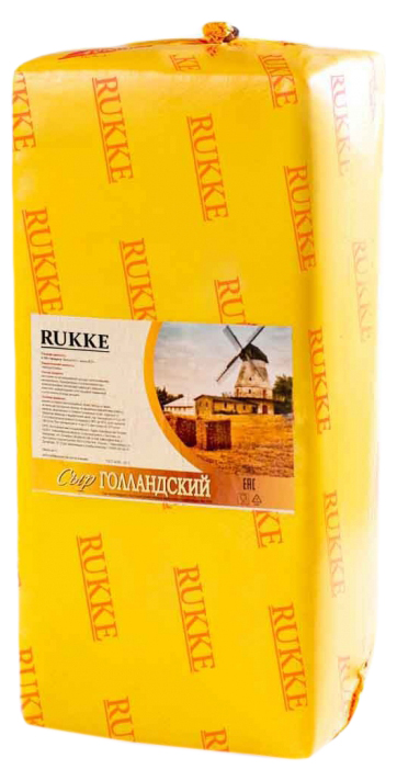 

Сыр полутвердый Rukke Голландский 45%