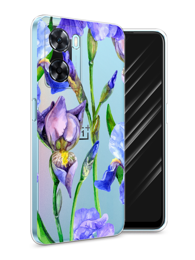 

Чехол Awog на OnePlus Nord N20 SE "Синие ирисы", Фиолетовый;голубой;зеленый, 153450-8