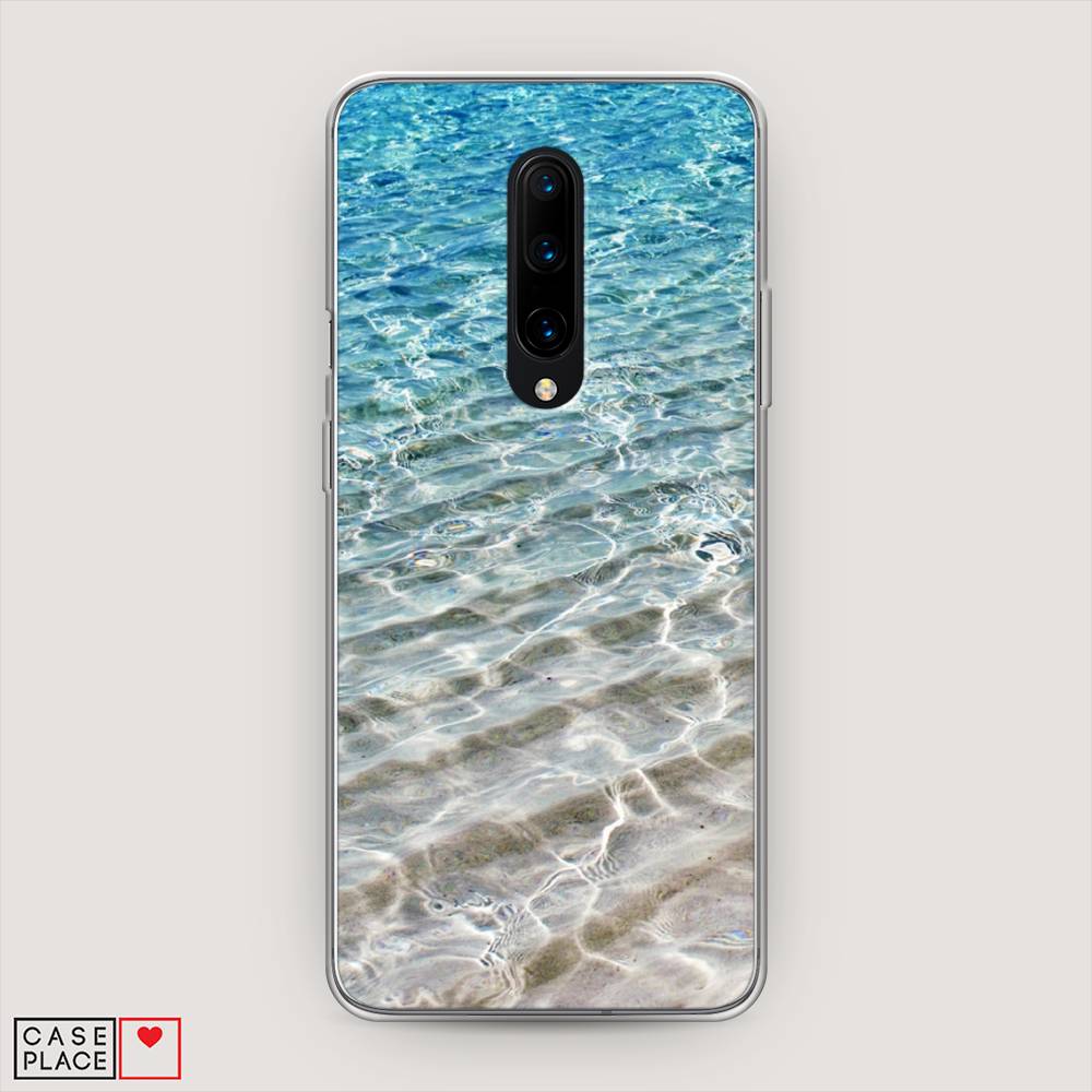 

Чехол Awog на OnePlus 8 / ВанПлас 8 "Волны 10", Голубой, 151250-4