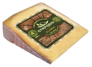 

Сыр полутвердый Стародуб Classic 40% 250 г