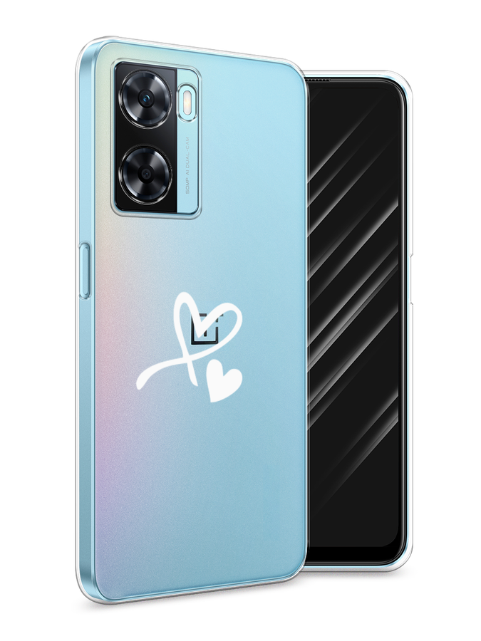 

Чехол Awog на OnePlus Nord N20 SE "Сердечко минимализм", Белый, 153450-6