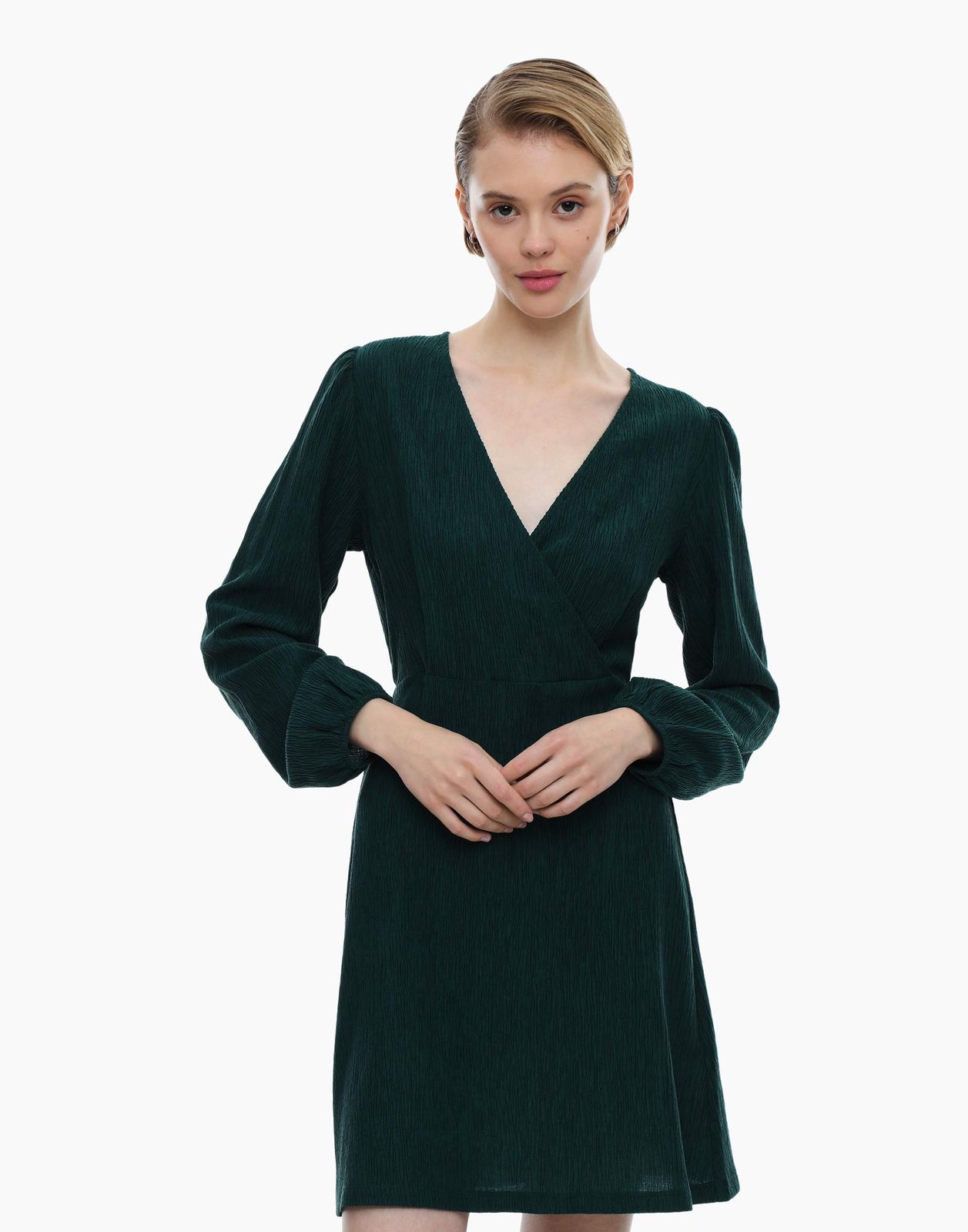 Платье женское Gloria Jeans GDR028010 зеленое L (48-50)