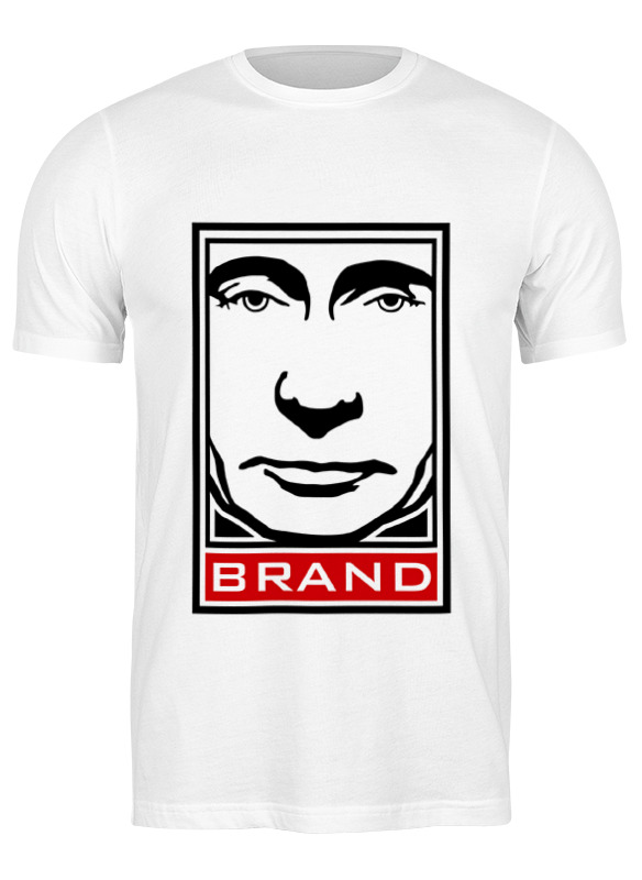 

Футболка мужская Printio Brand белая 3XL, Белый, Brand