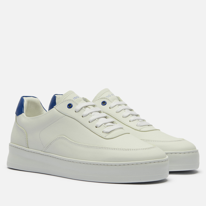 фото Кеды женские filling pieces mondo plain 683 organic белые 39 eu