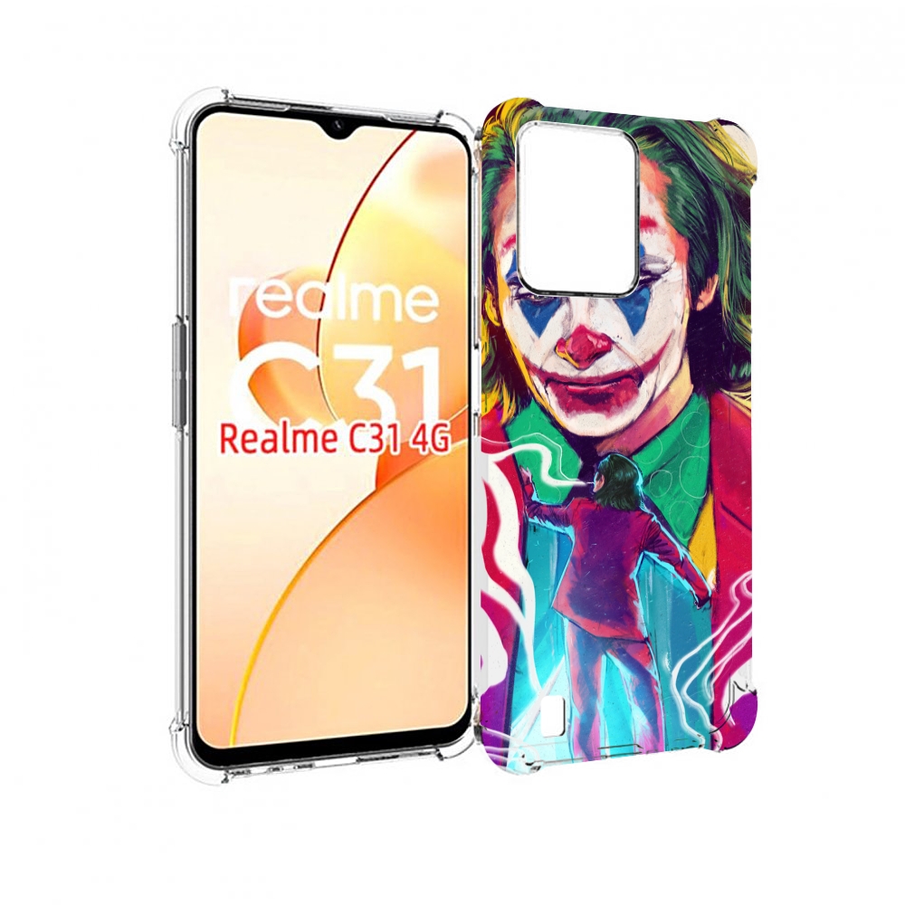 

Чехол MyPads джокер-у-джокера для OPPO Realme C31, Прозрачный, Tocco