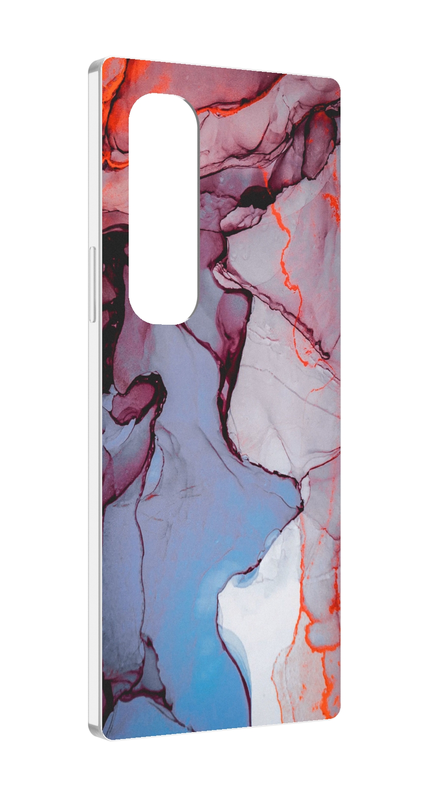 

Чехол MyPads мраморный рисунок для Samsung Galaxy Z Fold 4 (SM-F936), Прозрачный, Tocco