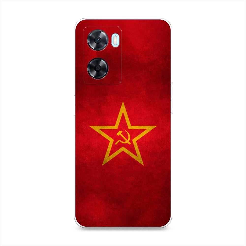 фото Чехол awog для oneplus nord n20 se "красное знамя"