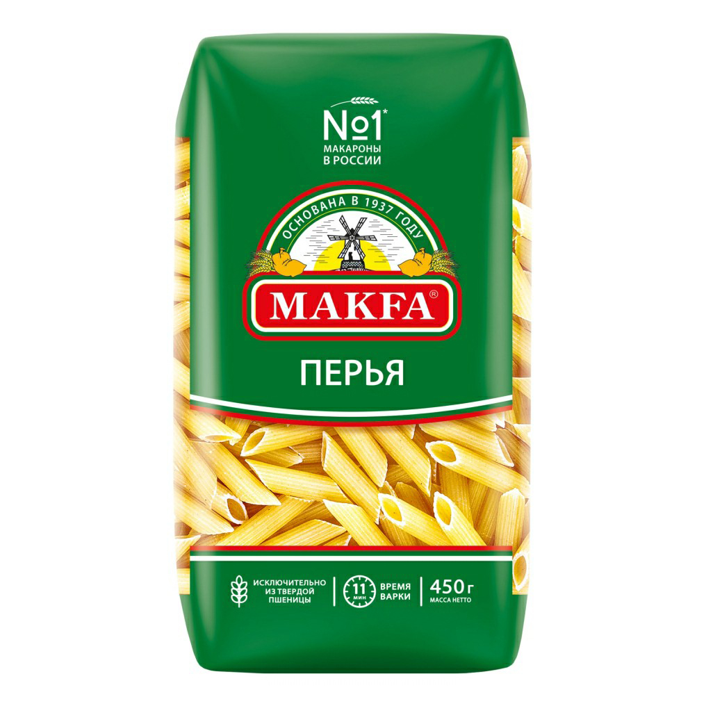 Макаронные изделия Makfa Перья 450 г