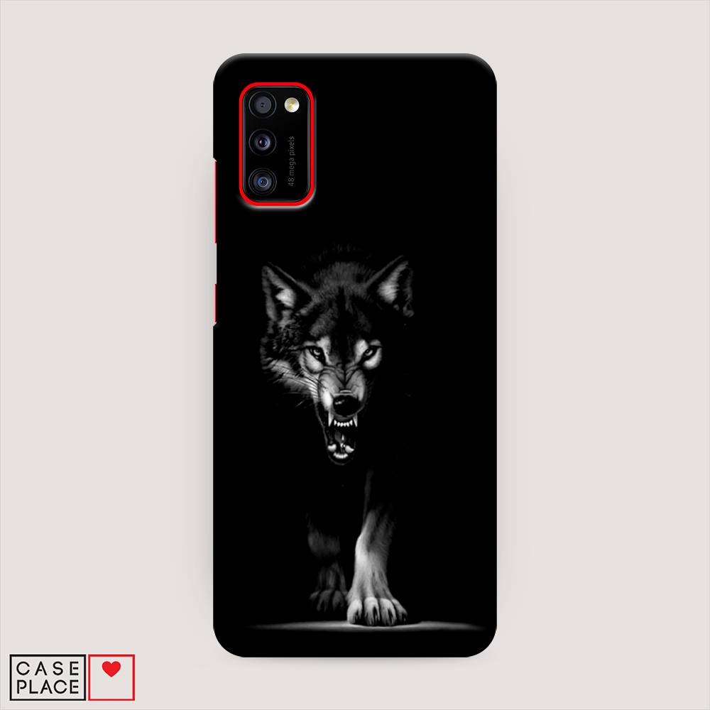 

Пластиковый чехол "Волк выходит из ночи" на Samsung Galaxy A41