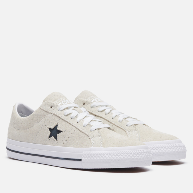 фото Кеды женские converse one star pro suede low бежевые 43 eu