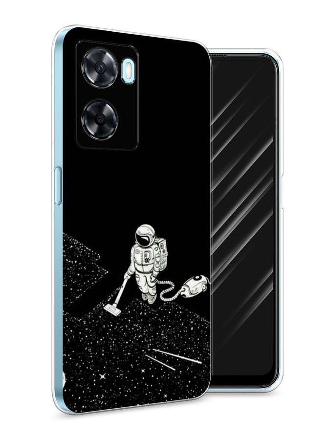 

Чехол Awog на OnePlus Nord N20 SE "Космонавт с пылесосом", Белый, 153450-4