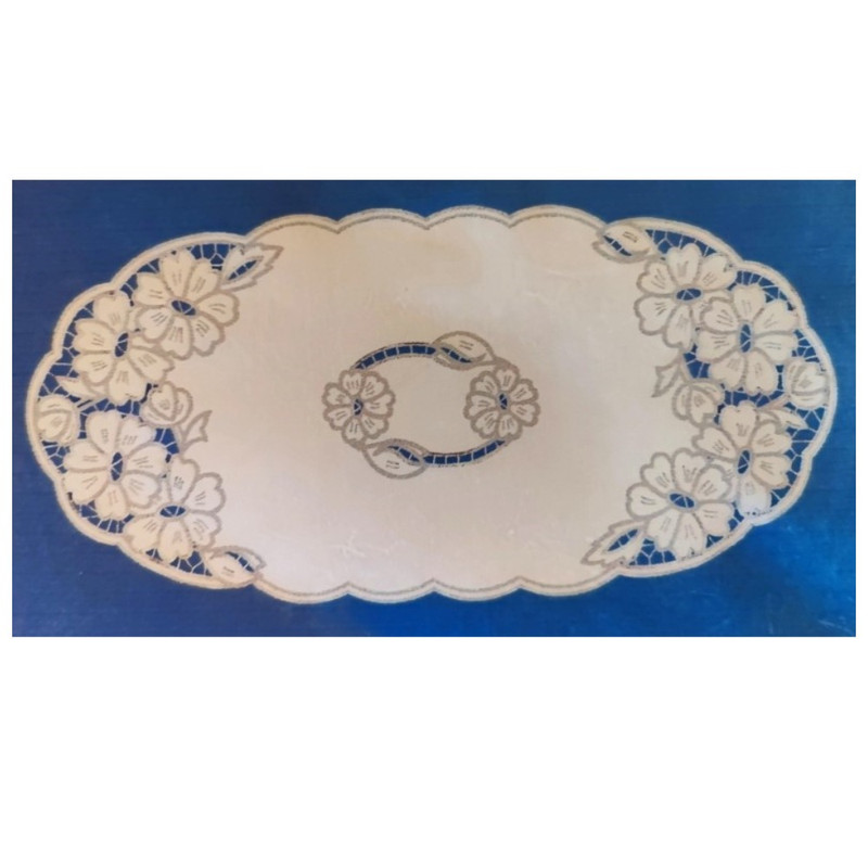 

Вышивка ришелье Ariadna s.a. Салфетка, 103х48 см, Салфетка