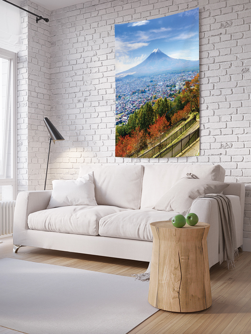 

Вертикальное фотопанно на стену JoyArty Вид на Фудзияму 100x150 см, Вид на Фудзияму