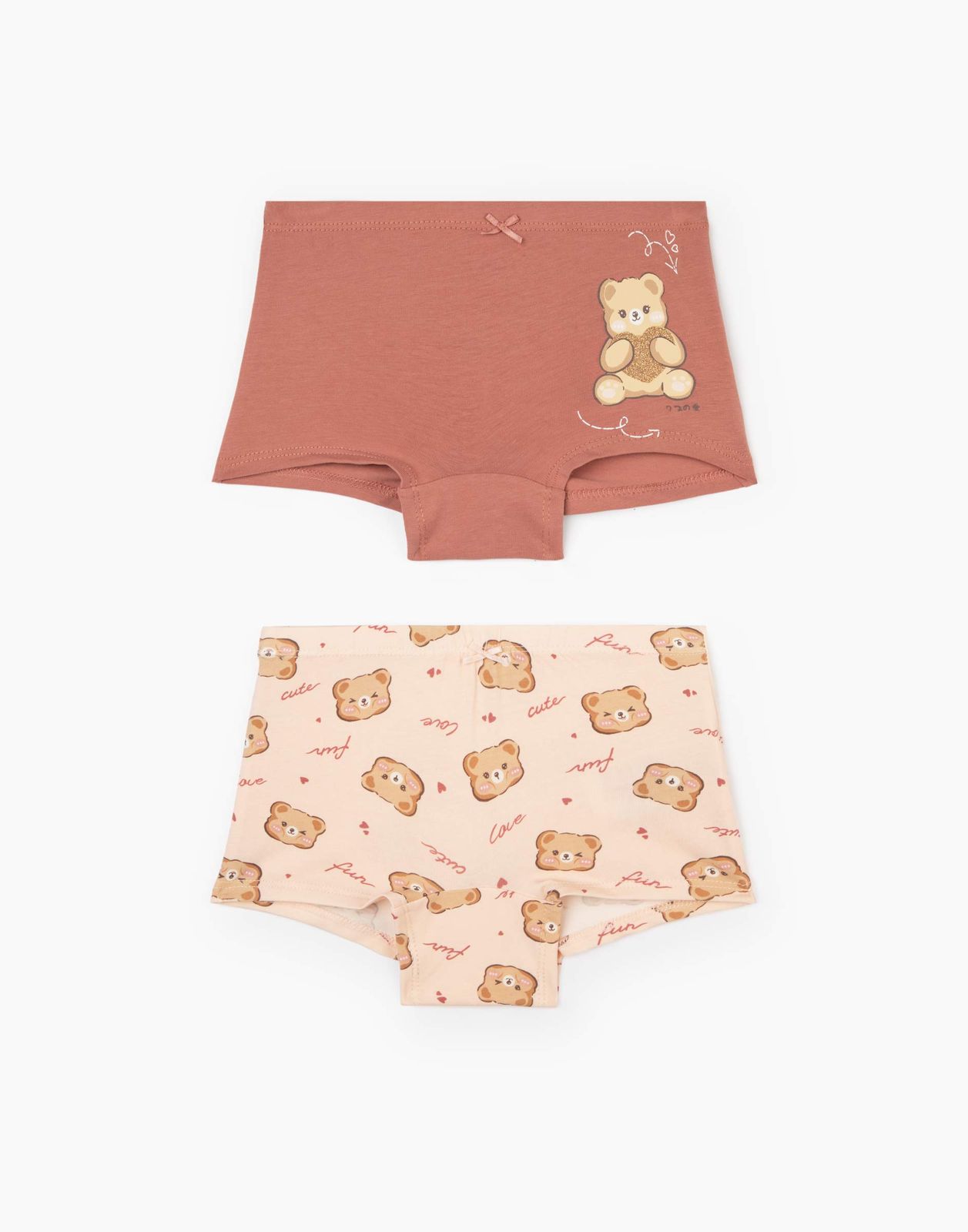 

Комплект трусов для девочки 2 шт. Gloria Jeans GUW009608 розовый 4-6л/116, GUW009608