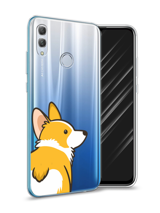 

Чехол Awog на Huawei P Smart 2019 "Корги следуй за мной", Желтый;бежевый;белый, 67250-2