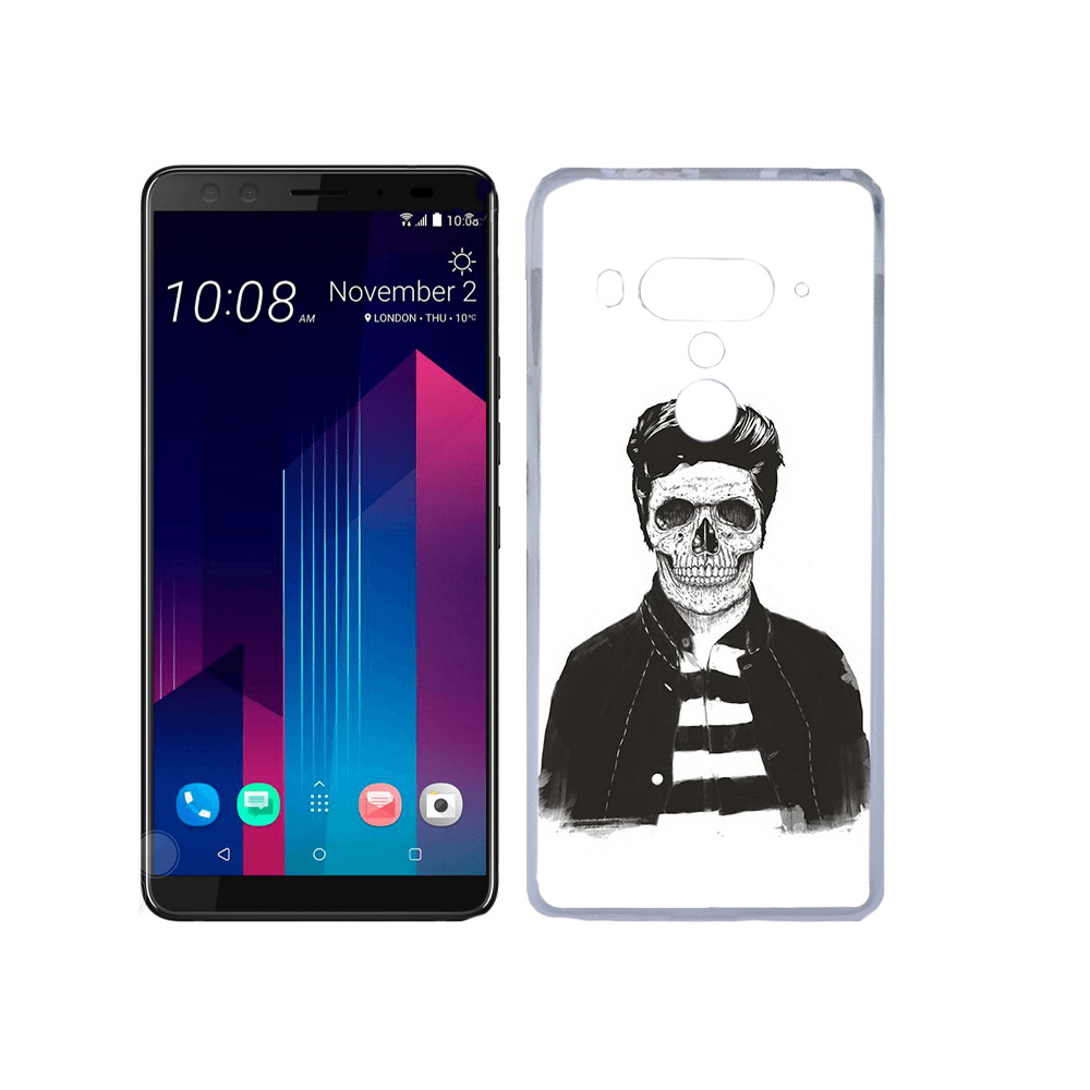 

Чехол MyPads Tocco для HTC U12+ скелет, Прозрачный, Tocco
