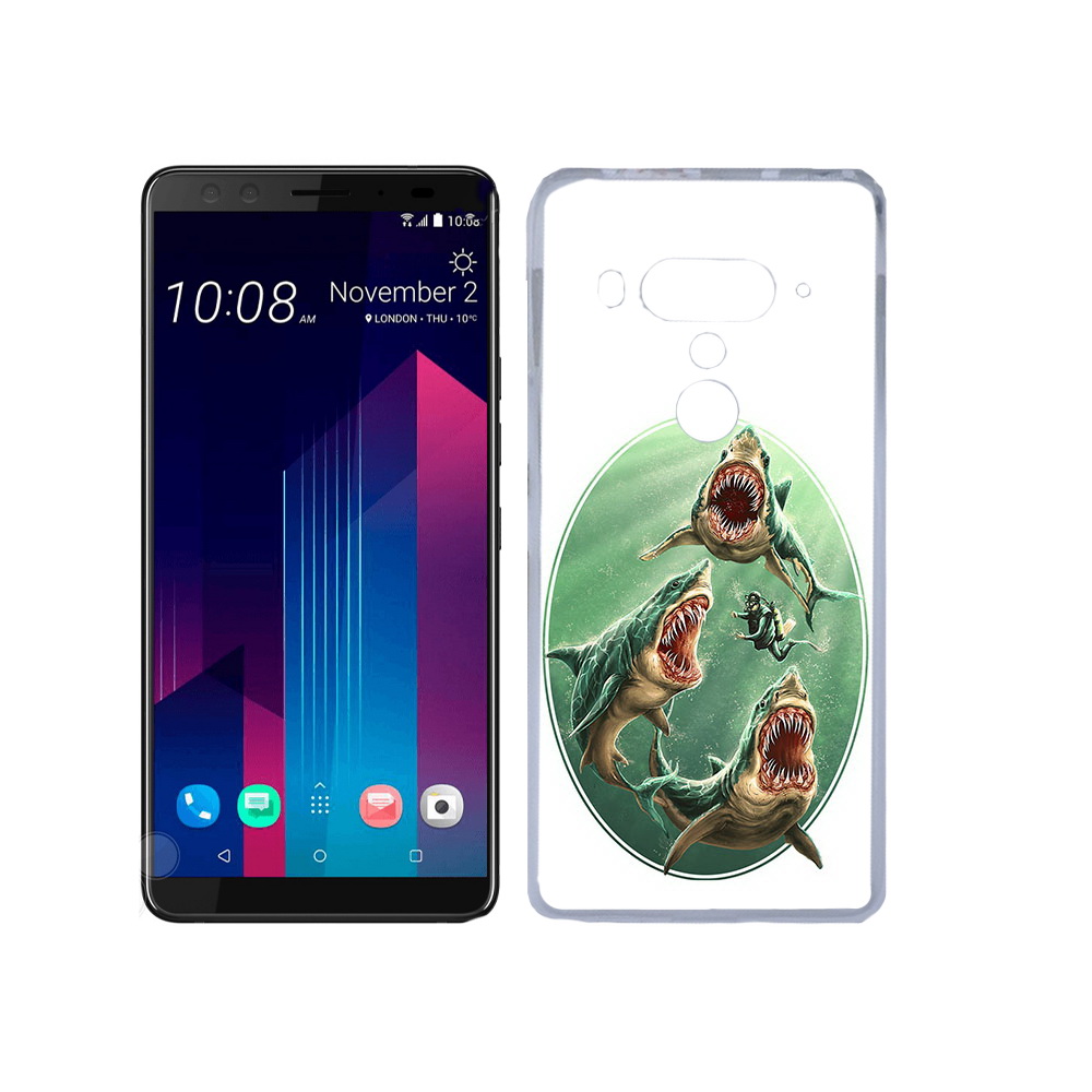 

Чехол MyPads Tocco для HTC U12+ синяя бездна, Прозрачный, Tocco