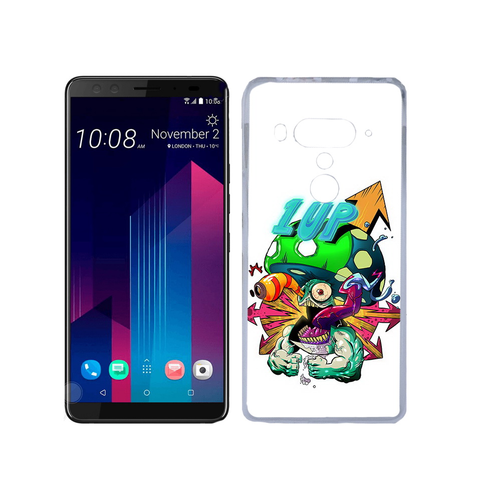 

Чехол MyPads Tocco для HTC U12+ сильный гриб абстракция, Прозрачный, Tocco