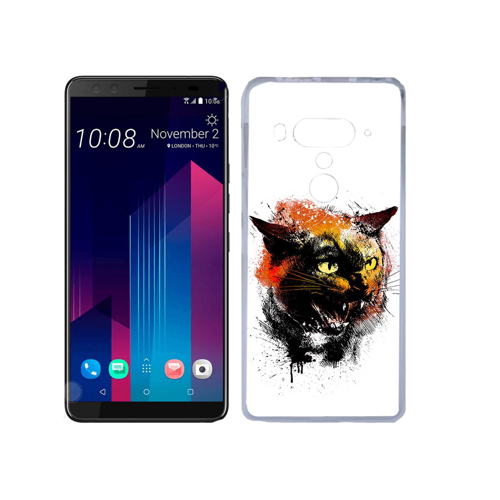 

Чехол MyPads Tocco для HTC U12+ сиамский кот, Прозрачный, Tocco