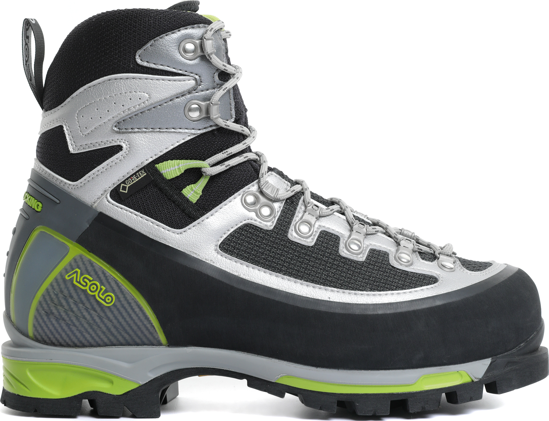 Ботинки Asolo Alpine 6B+ GV ML, black/green, 7.5 UK