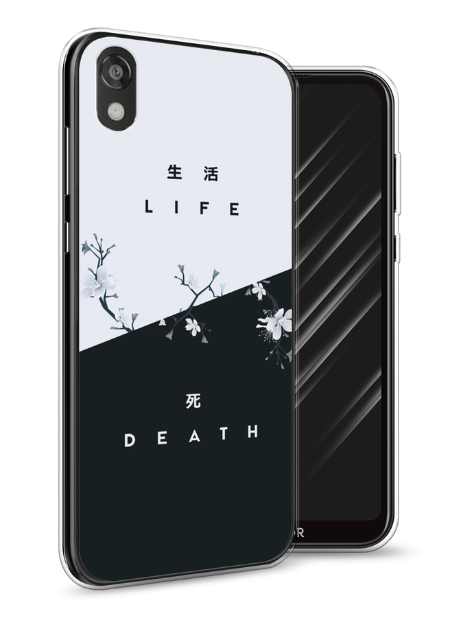 

Чехол Awog на Honor 8S Prime "Life and death", Разноцветный, 6103950-7