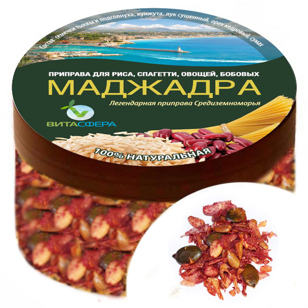 

Приправа для риса ВитаСфера Маджадра, 200 г