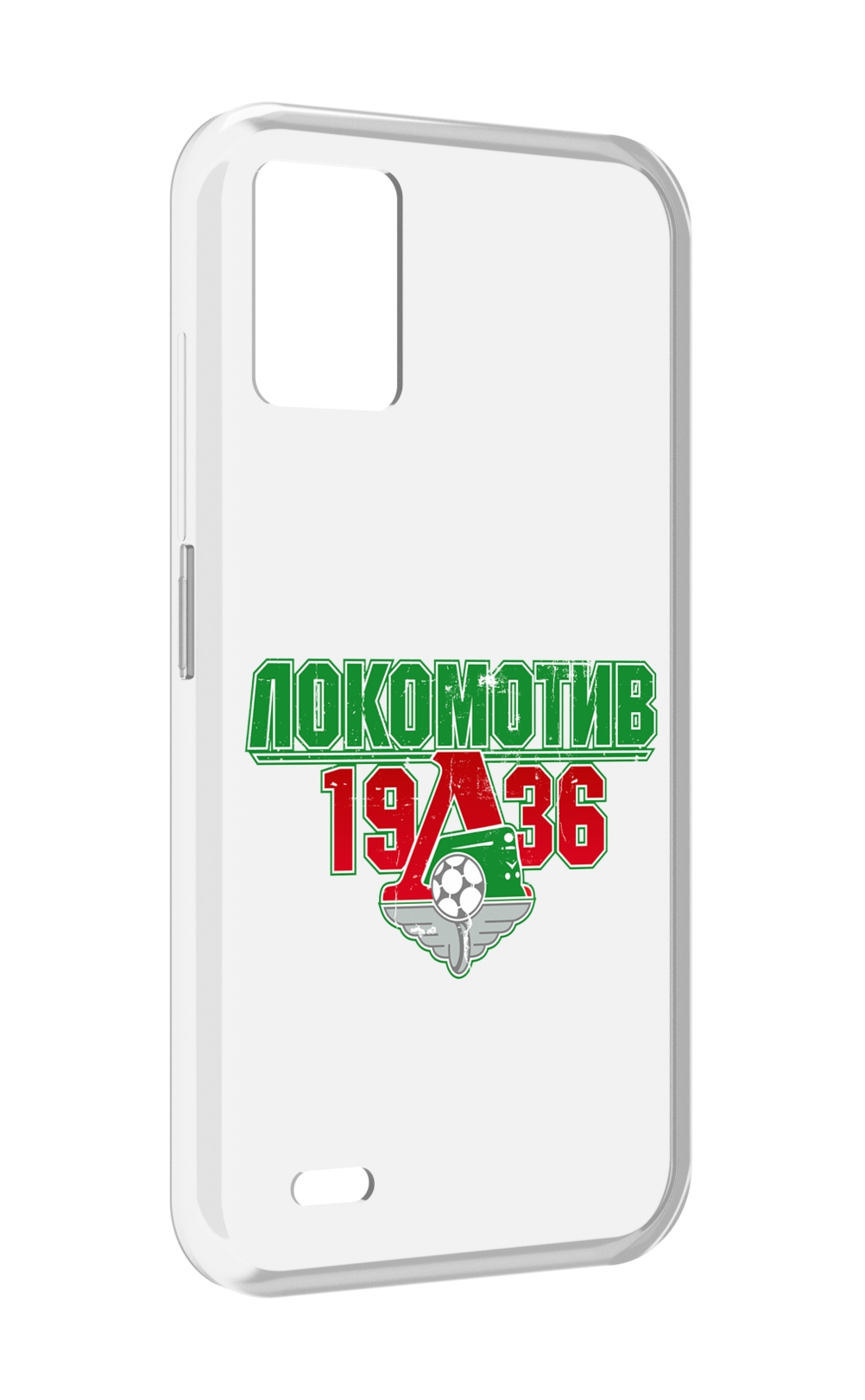 

Чехол MyPads ФК локомотив 1936 для UMIDIGI Bison 1, Прозрачный, Tocco