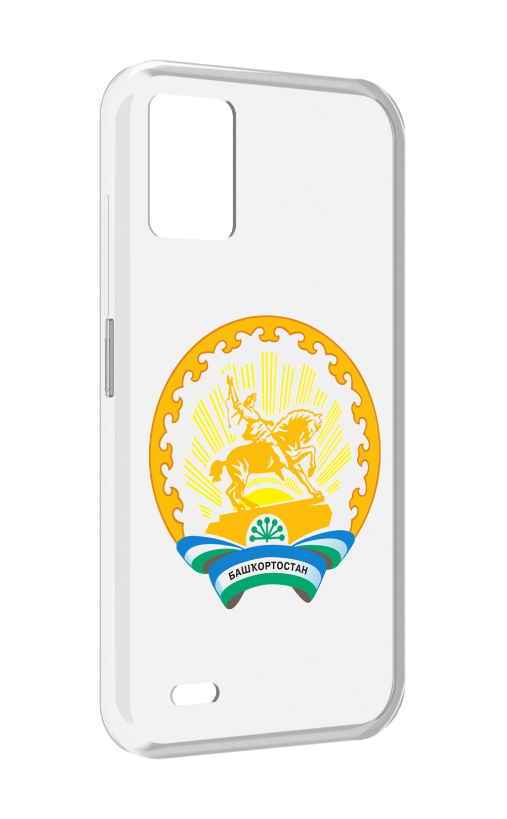 

Чехол MyPads герб-башкортостан-уфа для UMIDIGI Bison 1, Прозрачный, Tocco