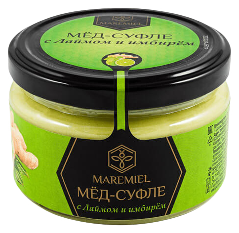 

Мед-суфле Maremiel с лаймом и имбирем 250 г