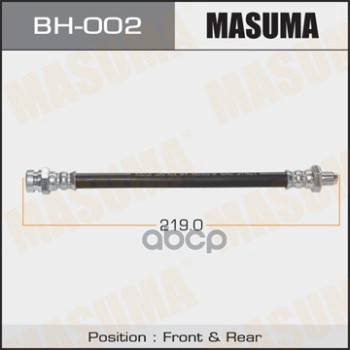 

Шланг Тормозной Masuma Bh-002 Masuma арт. BH-002