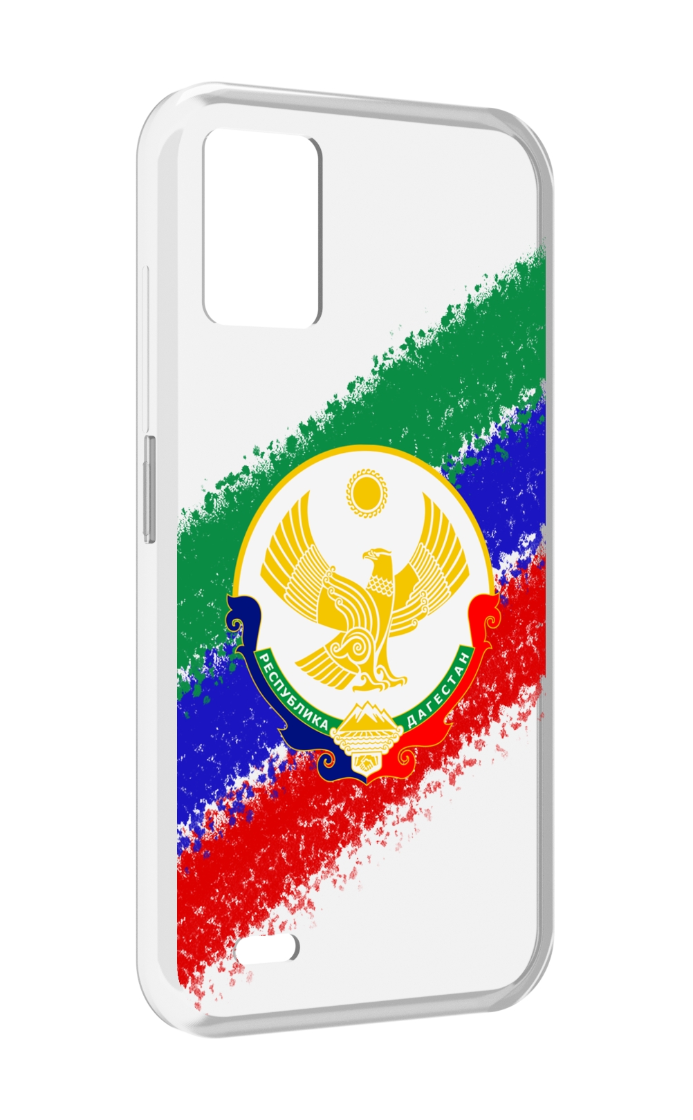 

Чехол MyPads герб флаг Дагестана для UMIDIGI Bison 1, Прозрачный, Tocco
