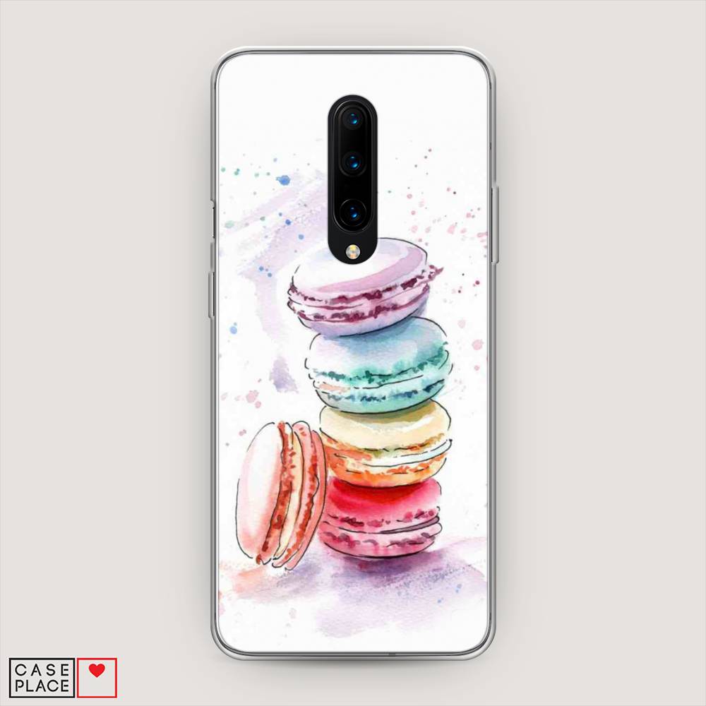 

Чехол Awog на OnePlus 8 / ВанПлас 8 "Пирамидка макарони 2", Желтый, 151250-10